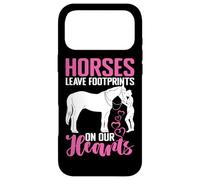 Les Chevaux laissent des Empreintes de Pas sur nos cœurs pour l'équitation Coque pour iPhone 17 Pro Max