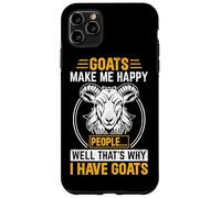 Les chèvres me Font du Bien aux Gens, C'est Pourquoi J'Ai des chèvres Coque pour iPhone 11 Pro Max
