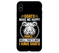 Les chèvres me Font du Bien aux Gens, C'est Pourquoi J'Ai des chèvres Coque pour iPhone XS Max