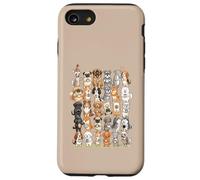 Les Chiens apprécient Heureux et Amoureux Une Tasse de café Le Matin Coque pour iPhone SE (2020) / 7/8