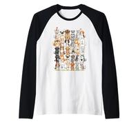 Les Chiens apprécient Heureux et Amoureux Une Tasse de café Le Matin Manche Raglan