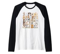 Les Chiens apprécient Heureux et Amoureux Une Tasse de café Le Matin Manche Raglan