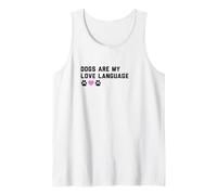 Les Chiens drôles sont Mon Amour | Design linguistique Débardeur