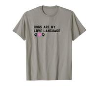 Les Chiens drôles sont Mon Amour | Design linguistique T-Shirt