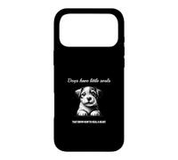 Les Chiens Ont de Petites âmes Qui savent guérir Un cœur Coque pour iPhone 17 Pro Max