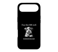 Les Chiens Ont de Petites âmes Qui savent guérir Un cœur Coque pour iPhone Air