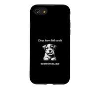 Les Chiens Ont de Petites âmes Qui savent guérir Un cœur Coque pour iPhone SE (2020) / 7/8