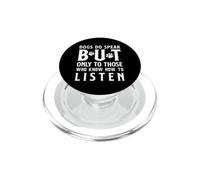 Les Chiens parlent, mais Seulement à Ceux Qui écoutent Funny Dog PopSockets PopGrip pour MagSafe
