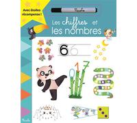 Les chiffres et les nombres + feutre + autocollants - Collectif - Piccolia - broché - Document jeunesse