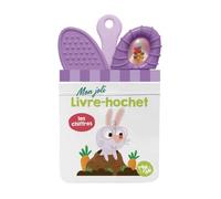 Collectif – Les chiffres - Mon joli livre hochet – Album éveil dès la naissance – Cartonné