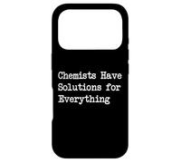 Les chimistes Ont des Solutions pour Tout Citations drôles Coque pour iPhone 17 Pro
