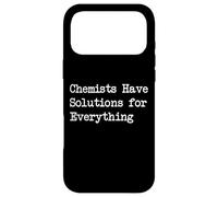 Les chimistes Ont des Solutions pour Tout Citations drôles Coque pour iPhone 17 Pro Max