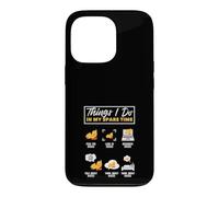Les Choses Que Je Fais Pendant Mon Temps Libre Funny Duck Lover Coque pour iPhone 13 Pro