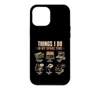 Les Choses Que Je Fais Pendant Mon Temps Libre | Guns Lover Design Coque pour iPhone 12 Pro Max