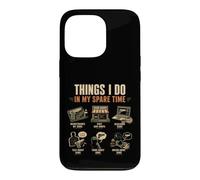 Les Choses Que Je Fais Pendant Mon Temps Libre | Guns Lover Design Coque pour iPhone 13 Pro