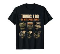 Les Choses Que Je Fais Pendant Mon Temps Libre | Guns Lover Design T-Shirt Graphique avec Valeur