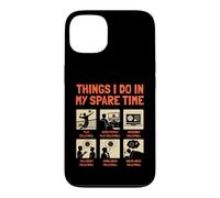 Les Choses Que Je Fais Pendant Mon Temps Libre : Volley-Ball, Design pour Hommes Coque pour iPhone 13