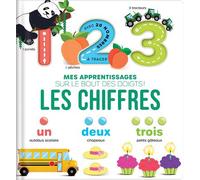 Les chriffres - Mes apprentissages sur le bout des doigts ! - Corinne Delporte - Crackboom - cartonné - Document jeunesse
