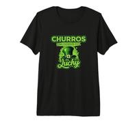 Les Churros Font de la Saint-Patrick Tous Les Jours Un Sentiment de Chance T-Shirt Haut de Gamme