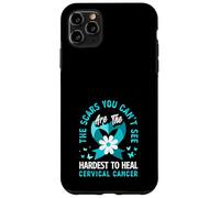 Les Cicatrices Que Vous ne Pouvez Pas Voir sont Les Plus Difficiles à guérir Le Cancer du col de l'utérus Coque pour iPhone 11 Pro Max
