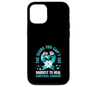 Les Cicatrices Que Vous ne Pouvez Pas Voir sont Les Plus Difficiles à guérir Le Cancer du col de l'utérus Coque pour iPhone 12/12 Pro