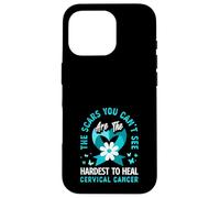 Les Cicatrices Que Vous ne Pouvez Pas Voir sont Les Plus Difficiles à guérir Le Cancer du col de l'utérus Coque pour iPhone 16 Pro
