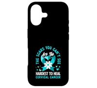 Les Cicatrices Que Vous ne Pouvez Pas Voir sont Les Plus Difficiles à guérir Le Cancer du col de l'utérus Coque pour iPhone 17