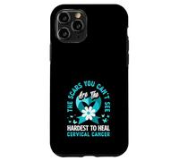 Les Cicatrices Que Vous ne Pouvez Pas Voir sont Les Plus Difficiles à guérir Le Cancer du col de l'utérus Coque pour iPhone 11 Pro