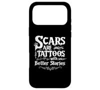 Les Cicatrices sont des Tatouages avec de Meilleures Histoires Cicatrices Coque pour iPhone 17 Pro Max