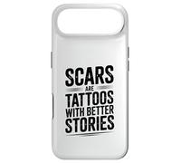 Les Cicatrices sont des Tatouages avec de Meilleures Histoires motivantes Coque pour iPhone Air