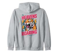 Les cieux sont des Tigres rugissants Sweat à Capuche