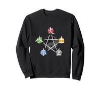 Les Cinq éléments du Qigong, des Arts Martiaux du Tai Chi, du Ying Yang Sweatshirt