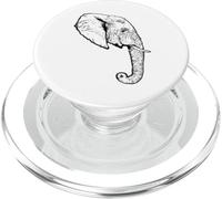 Les Cinq Grands éléphants de Safari d'Afrique PopSockets PopGrip pour MagSafe