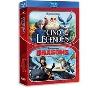Les Cinq Légendes + Dragons - Pack - Blu-Ray