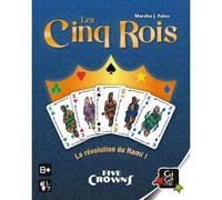 Gigamic - Jeu de cartes Les Cinq Rois - 1-7 joueurs - Dès 8 ans - 45 min - Variante de Rami