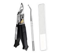 Les Ciseaux à Ongles Incarnés pour les Pieds | Coupe-Ongles Main Ergonomique Inoxydable Biseauté - pour Seniors et Adultes Hommes et Femmes | Pour Adulte Voyage Soins à Domicile