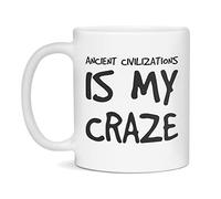 Les Civilisations Anciennes Sont Ma Passion. Tasse À Café Élégantes Mug À Café Humour Tasses À Thé Pour Boissons Chaudes Cacao Travail Cappuccino 330Ml