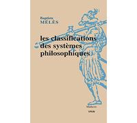 Les classifications des systèmes philosophiques