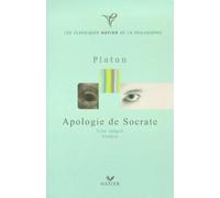 Les classiques Hatier de la philosophie : Platon : Apologie de Socrate