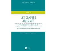 Les Clauses abusives, Approches croisées franco-espagnoles