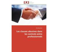 Les clauses abusives dans les contrats entre professionnels