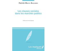 Les clauses sociales dans les marchés publics – L'Harmattan