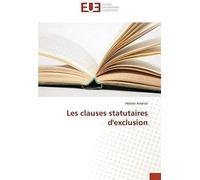Les Clauses Statutaires D'exclusion