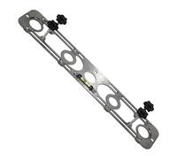 Les clés de robinet de douche en acier inoxydable garantissent un nivellement pratique des tuyaux d'eau chaude et froide dans les salles de bains et les cuisines. Outil de plomberie en acier