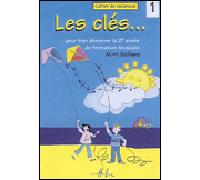 Les cles vol.1 --- formation musicale Pour bien démarrer la 2ème année de formation musicale - SICILIANO MH - Henry Lemoine - Hexamusic - broché - Document jeunesse