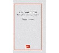 Les coalitions - Vincent Lemieux - Puf - broché - Livre