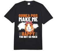 Les cochons d'Inde me rendent Heureux, Vous n'êtes Pas Tellement drôle de Cochon d'Inde Comfort Colors Adult Heavyweight T-Shirt