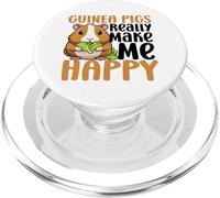 Les cochons d'Inde me rendent Heureux, Vous n'êtes Pas Tellement drôle de Cochon d'Inde PopSockets PopGrip pour MagSafe