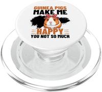 Les cochons d'Inde me rendent Heureux, Vous n'êtes Pas Tellement drôle de Cochon d'Inde PopSockets PopGrip pour MagSafe