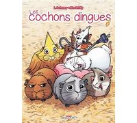 Les Cochons dingues T01 - Laurent Dufreney - Delcourt - cartonné - Bande dessinée jeunesse